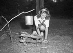 Camp Fire Girls at Camp El Tesoro, Granbury, Texas