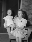 Mrs. Paul Ridings and daughter Ruth Anne