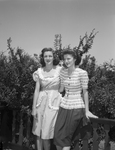 Miss Nancy Hefner, left, and Miss Betty Hedrick of Winston-Salem, North Carolina