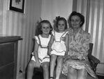 Mrs. Clyde Mitchell Barr and Daughters