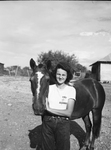 Recreation Department Circus, Ms. Cecilia Hoeflin with her horse