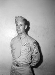 Sergeant Tom Milburn, tail gunner on a Flying Fortress