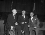 R. B. Creager, Governor John W. Bricker and Henry Zweifel