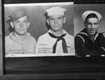 Sam C. Skidmore, Radioman Second Class and Troy Skidmore, Pharmacist's Mate, First Class, and Dick Skidmore, Signalman First Class