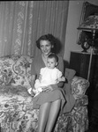 Mrs. M. C. Rall Junior and little daughter, Suzanne, formerly of Chicago, Illinois.
