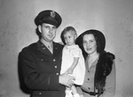 Captain and Mrs. Claude E. Manning, Junior and little daughter, Mary.