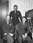 McCloskey Hospital wounded veterans.: Willie B. Carson, Arthur E. Wentz and Harry Charest