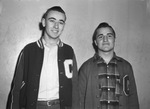 1944 All District Seven AA Star Telegram football Team: James Bond and Homer Ludiker by Joe McAulay