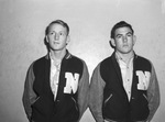 1944 All District Seven AA Star Telegram Football Team: Raymond Walker and Dewey Jacobs by Joe McAulay