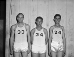 TCU basketball players, Virgil Thornburg, Tom Gatzek and Jack Davis