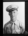 Private Russell D. Rowland, awarded Purple Heart