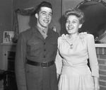 Private first class and Mrs. James MacDowell