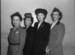 Girl Scout Council officers: Mrs. Henry Gould, Mrs. John A. MacLaren, Mrs. Frank A. Halpin and Mrs. C. C. Garrett