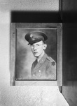 Portrait photograph of Sergeant Lonnie C. Bland, missing in action during World War II