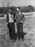 Warren Smith, left, and coach Vernon Willoughby