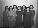 Alpha Theta Pi Sorority officers
