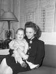 Mrs. Perry Daniel Gouge and son, Perry Daniel Junior