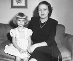 Mrs. Allison Parker and daughter, Hilma