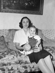 Mrs. Thomas L. White and son, Tommy, Waco