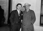 Left to right, Nelson A. Rockefeller and Amon Carter Senior.