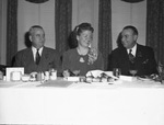 Beta Alpha Rho "Bosses' Banquet": Miss Esther Mae Wynne, A. B. Greene, Clyde Brown