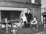 Mrs. John Wesley Jones and children, John Wesley Jones, Jr., and Ann Vickery Jones