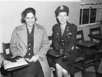 Lieutenant Clara Mae Bickford (left) and Lieutenant Inez McDonald