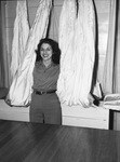 Miss Jane Barnhart, parachute rigger