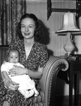 Mrs. Walten McKenzie and little daughter, Susan