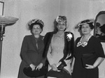 Officers of the First District Federation of Women's Clubs: Mrs. David Warren, Mrs. A. L. Wardlaw, and Mrs. Herschel Nash