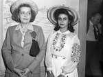 Texas Pan-American Relations Day. Mrs. W. P. Blocker and Miss Esperanza G. Camacho