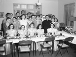 Saint Mary's parochial school group and banquet