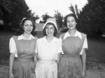 Nurses Aides. From left to right: Peggy McLaren, Sally Sloan and Pat Niver