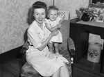 Mrs. Hilda Ricker and daughter Norma Jean