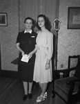 Mrs. Ellen Jane Lindsey, left and her seventeen year old daughter Grada Jane