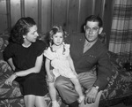 Sergeant and Mrs. Ward Bailey and daughter