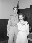 Private Eldon Lewis and Lieutenant Catherine Spicer