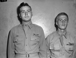 Lieutenant LaVerne Harding and Lieutenant Billy N. Gray, students at Texas Christian University (TCU)