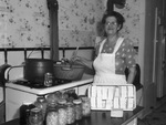 Mrs. Ethyl J. Chennault making soap