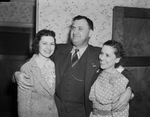 Linda Sims, Rupert Peyton and Mrs. Joel Trimble