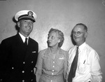 Lieutenant Charles E. Green, Mabel Stevenson and Bryon C. Utecht