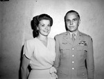 Colonel Eugene L. Strickland with his bride