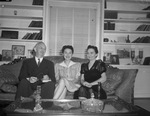 Reverend C. E. Matthews, his wife and daughter