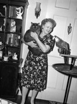 Mrs. Paul Campbell and pets