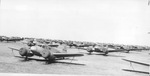 Six miles of mothballed planes at Hicks Field where World War I and II pilots trained