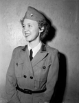 Milly Coleman in Motor Corps uniform