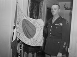General Jonathan M. Wainwright with Japanese flag