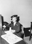 Mrs. C. R. Goodrich, volunteer worker at SMC