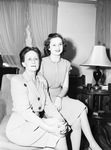 Mrs. Lee S. Henry and daughter, Betty Sue Henry