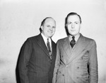 Reverend Fred S. Donnelson (left), Baptist missionary in Shanghai, China, and Reverend J. Oscar Wells